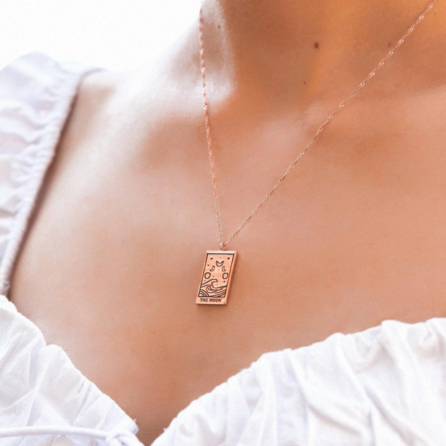 Tarot Card Pendant Necklace 16 Tarot Card Pendant Necklace - Image 16