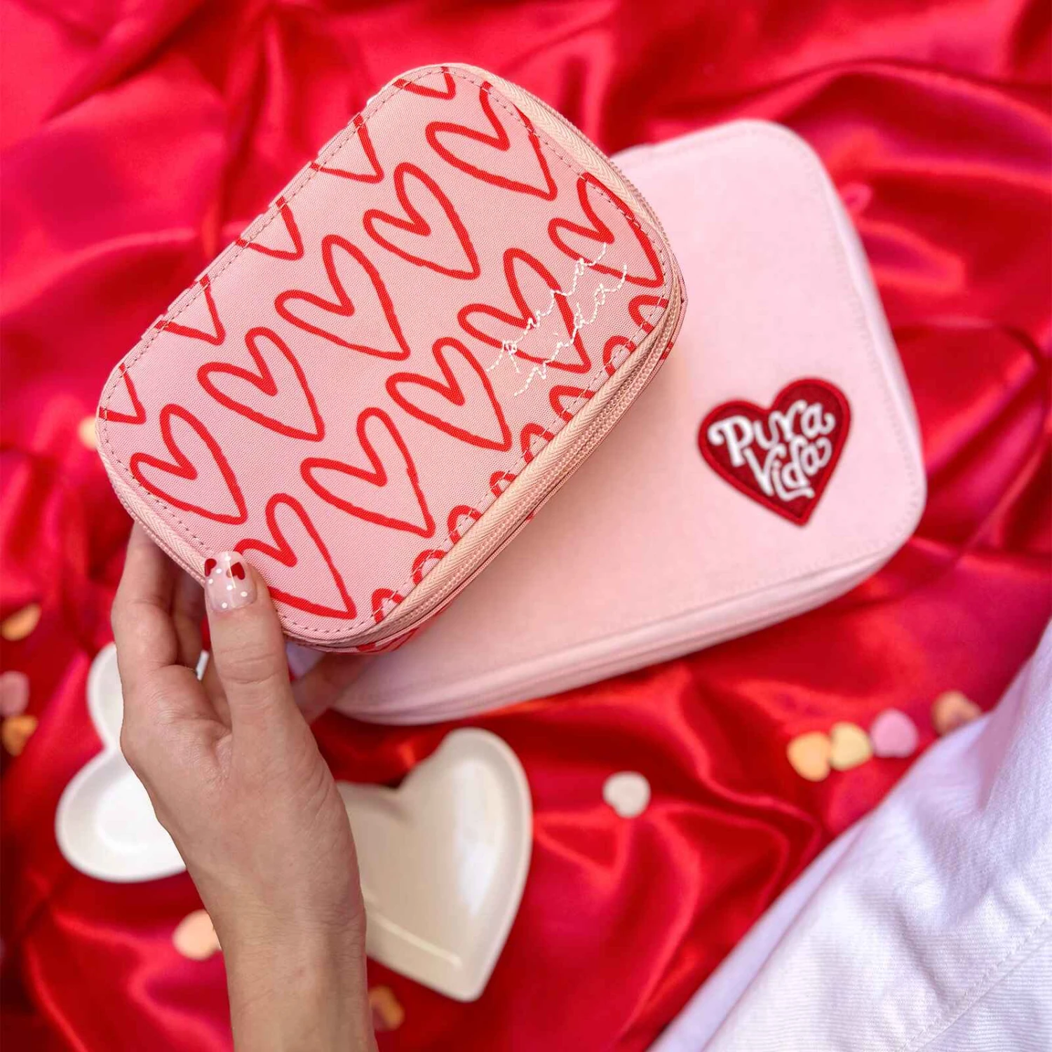 Heart Doodles Journey Jewelry Case 8 Heart Doodles Journey Jewelry Case - Image 8