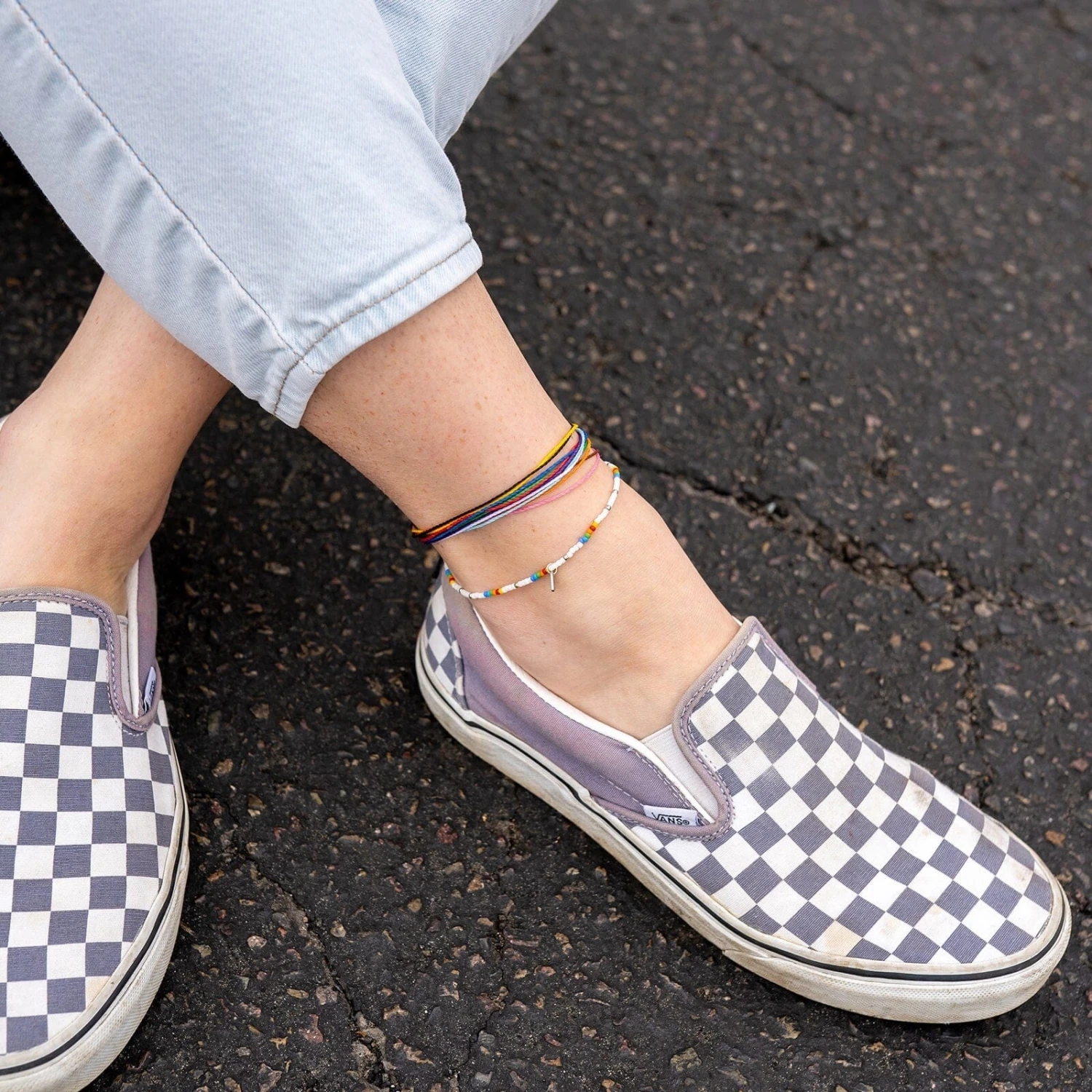 Progress Pride Anklet 3 Progress Pride Anklet - Image 3