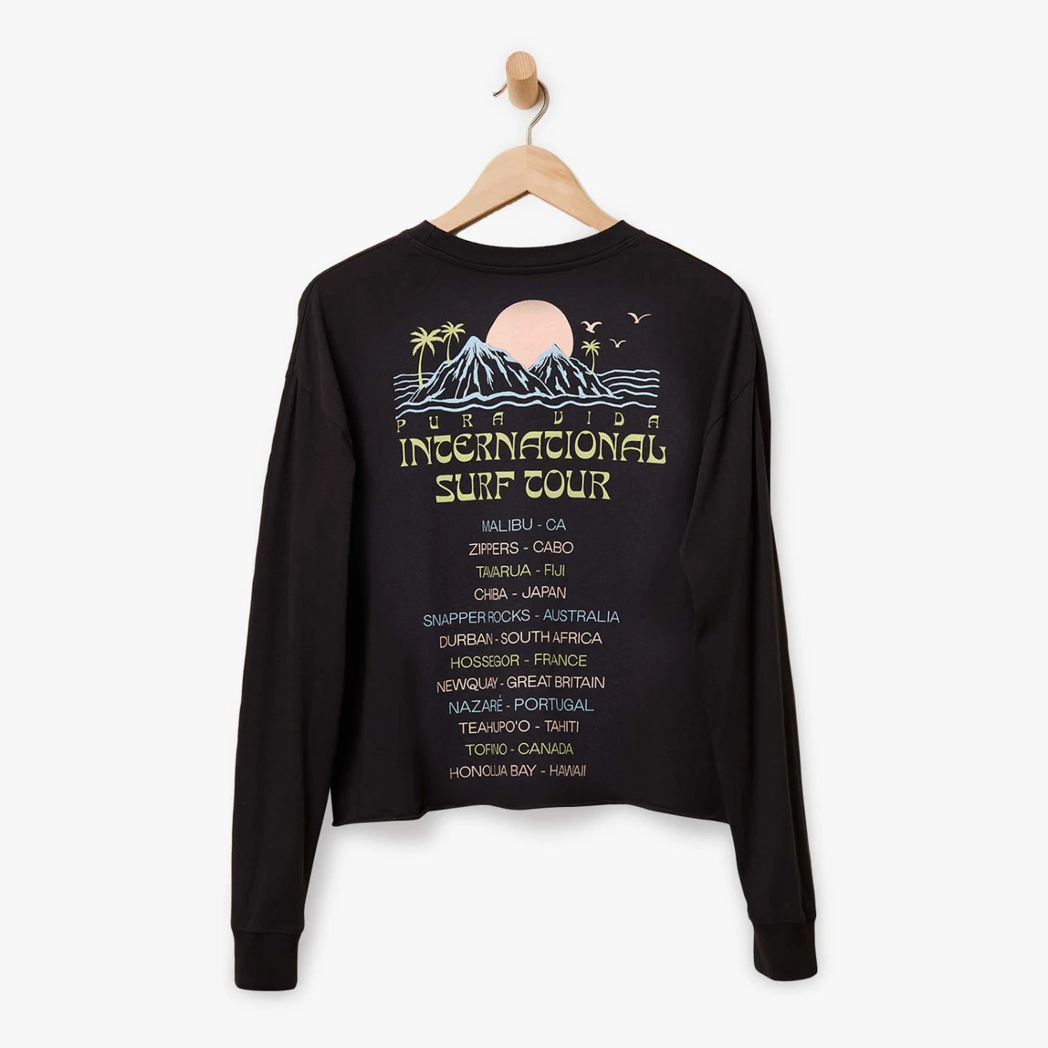 International Surf Tour Long Sleeve Boxy Tee 2 International Surf Tour Long Sleeve Boxy Tee - Image 2