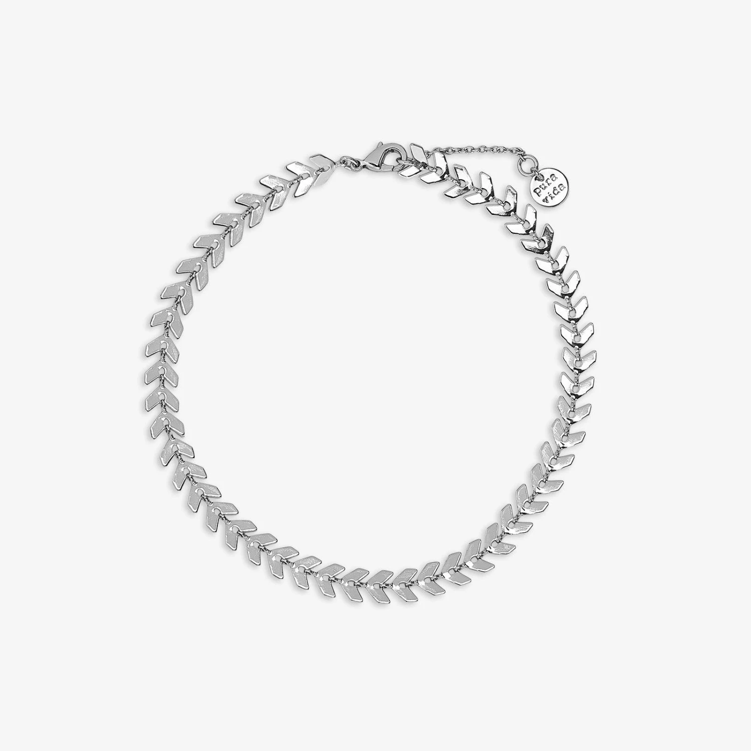 Chevron Chain Anklet 1 Chevron Chain Anklet