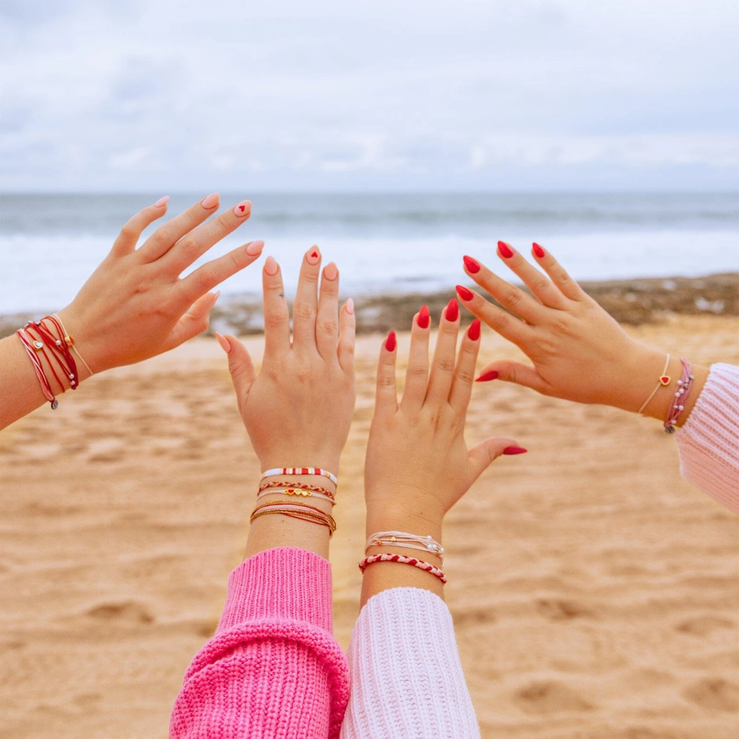 Red Cross Be Mine Mixed Original Bracelet 8 Red Cross Be Mine Mixed Original Bracelet - Image 8