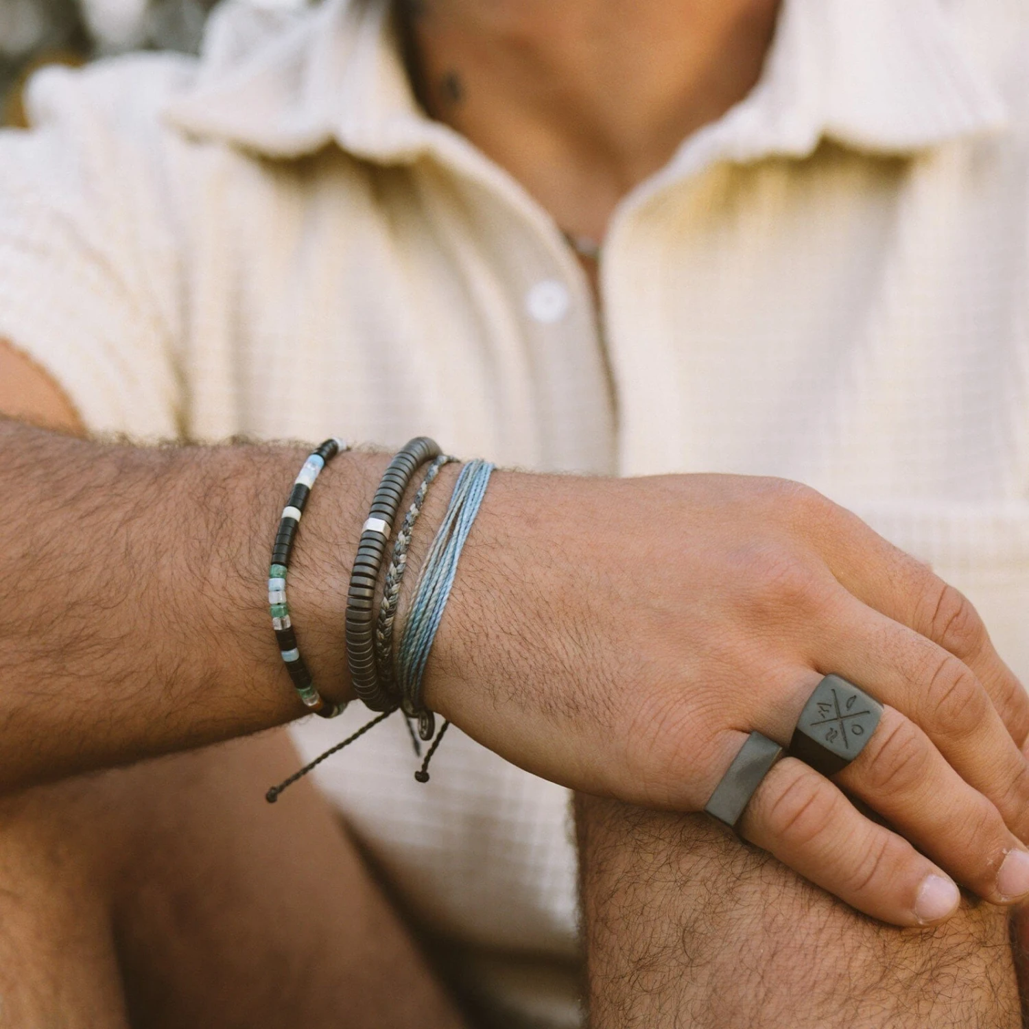 Multi Mini Braided Bracelet 16 Multi Mini Braided Bracelet - Image 16