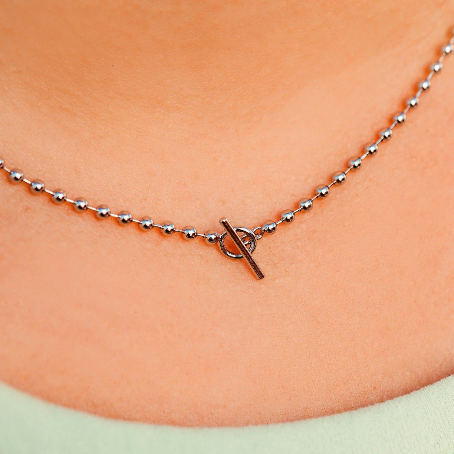 Ball Chain Choker 4 Ball Chain Choker - Image 4