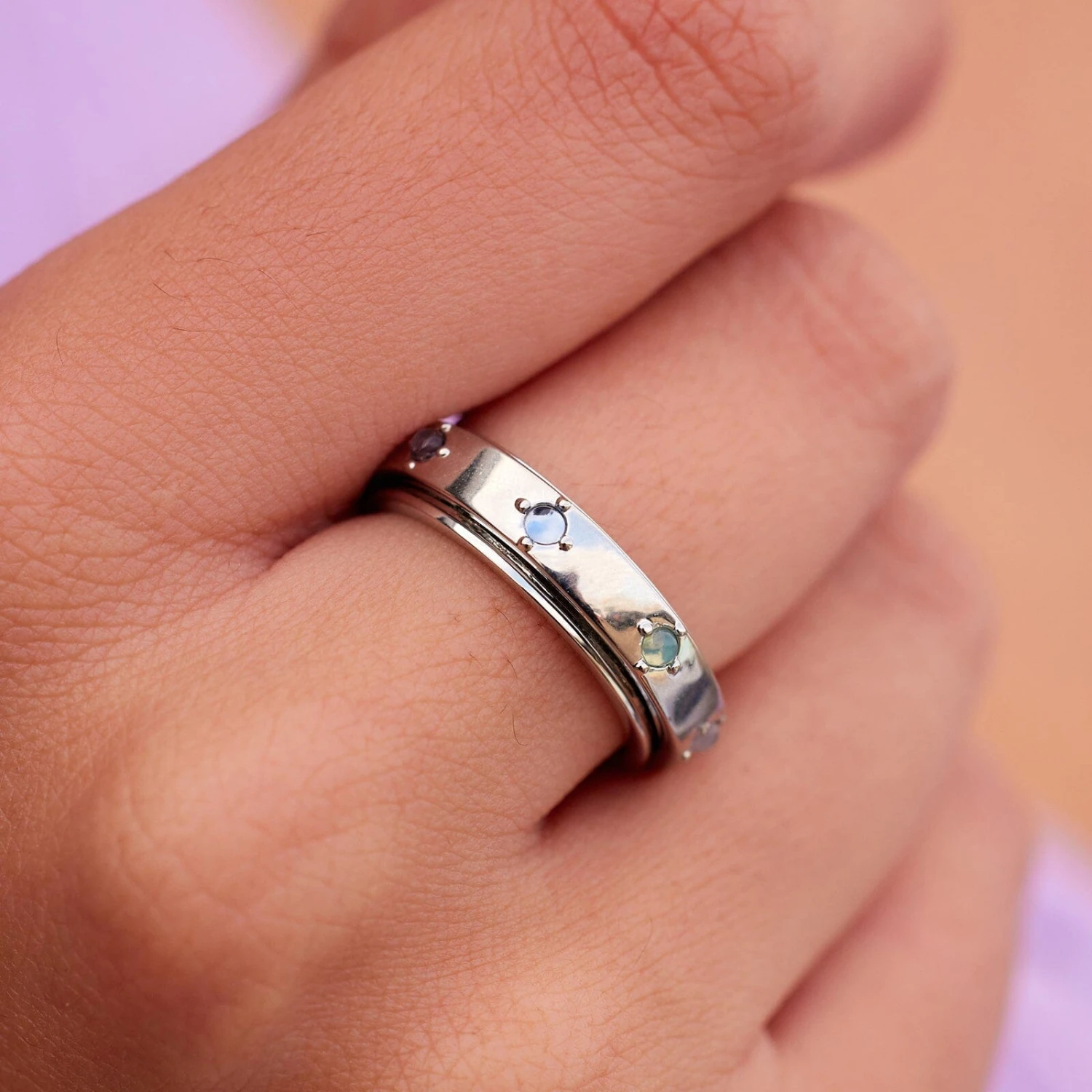 Mental Health Awareness Fidget Ring 7 Mental Health Awareness Fidget Ring - Image 7