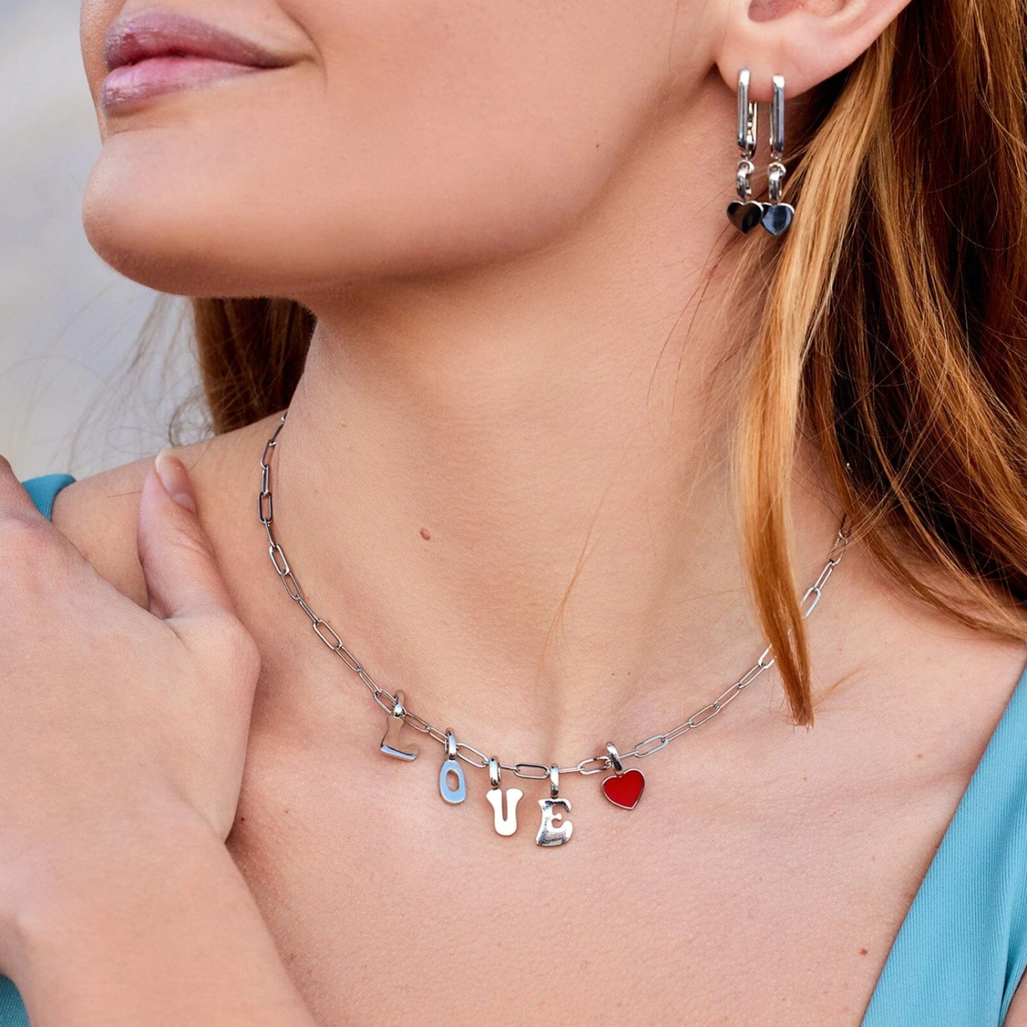 Harper Paperclip Chain Necklace 10 Harper Paperclip Chain Necklace - Image 10