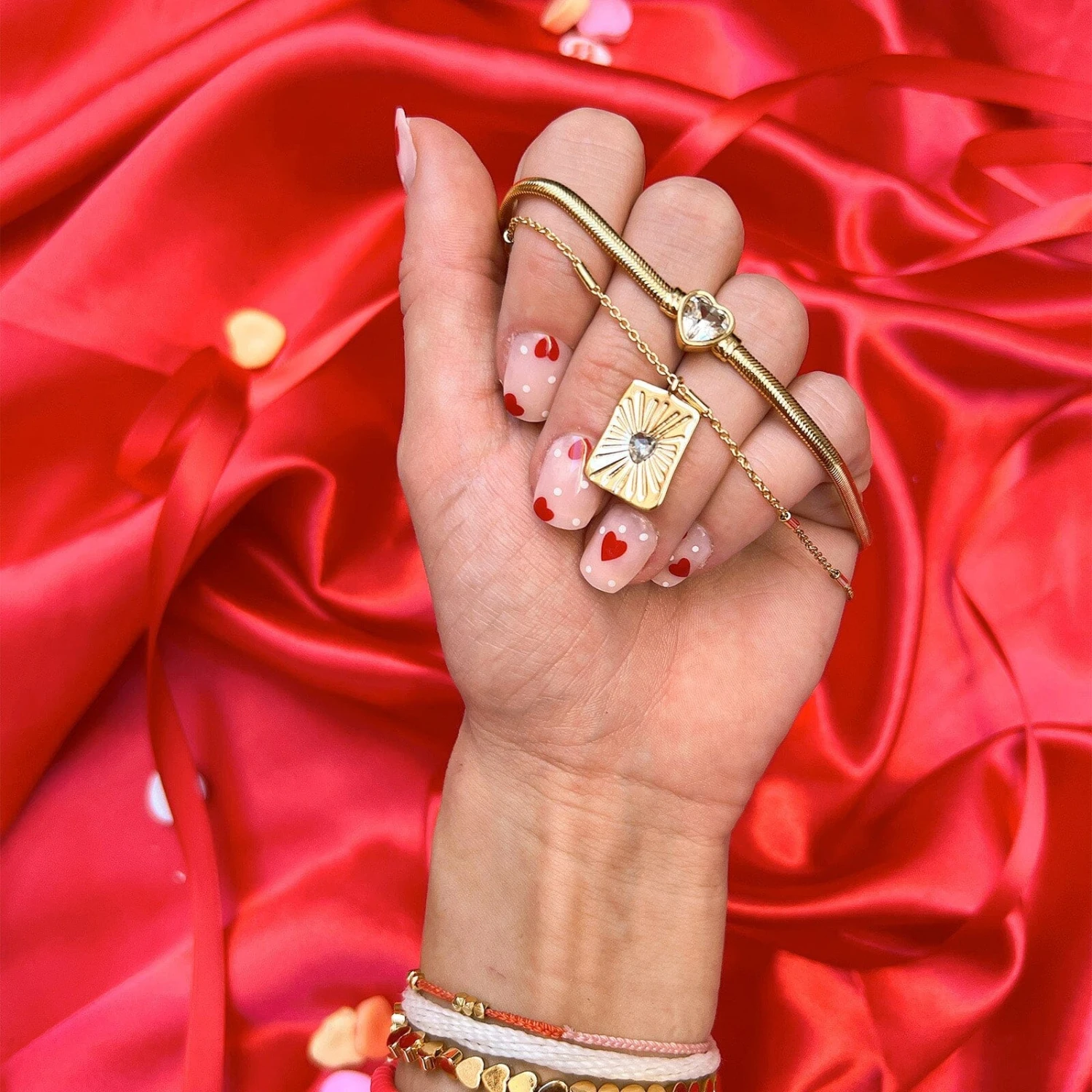 Rhinestone Heart Choker 7 Rhinestone Heart Choker - Image 7