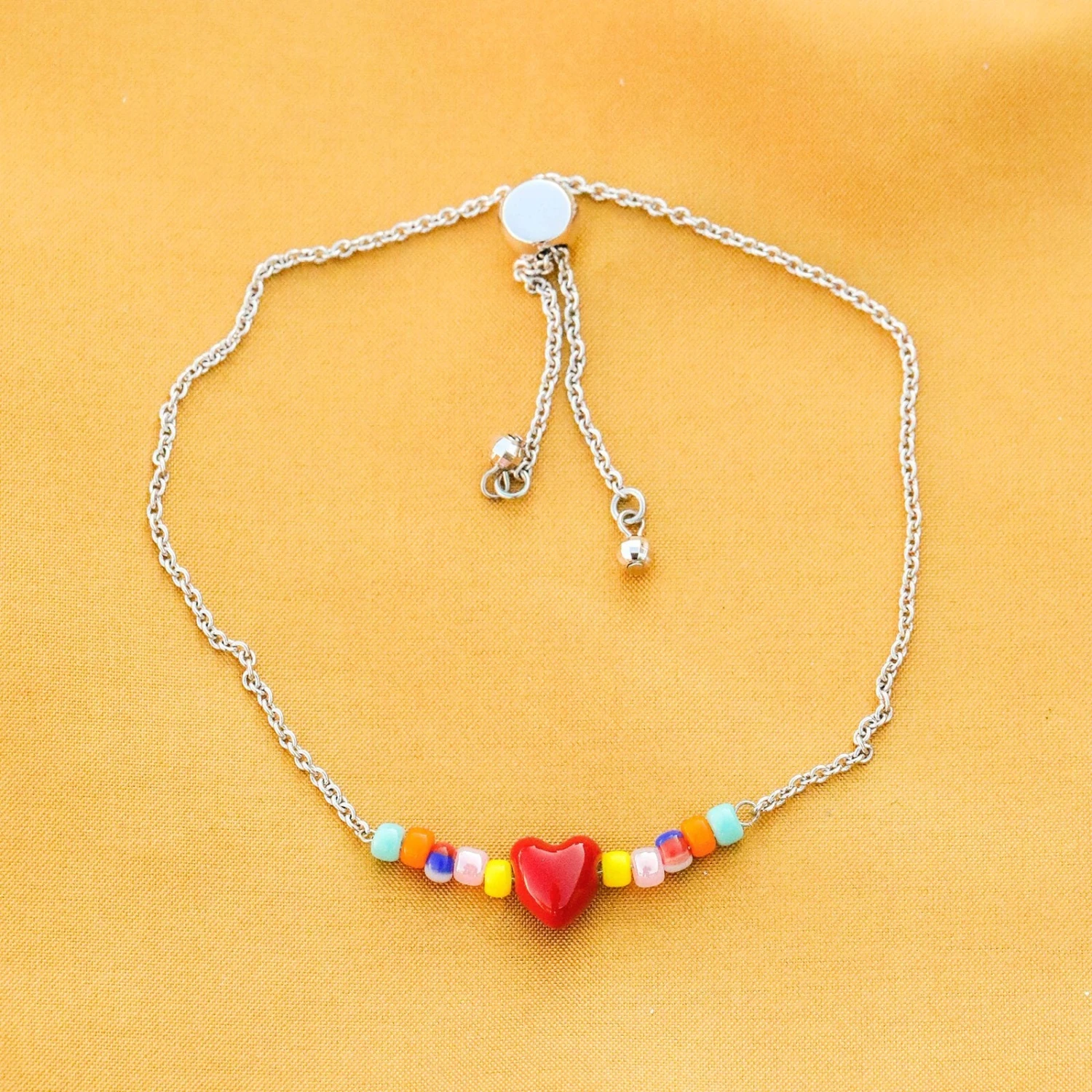 Heart Slider Bracelet 2 Heart Slider Bracelet - Image 2