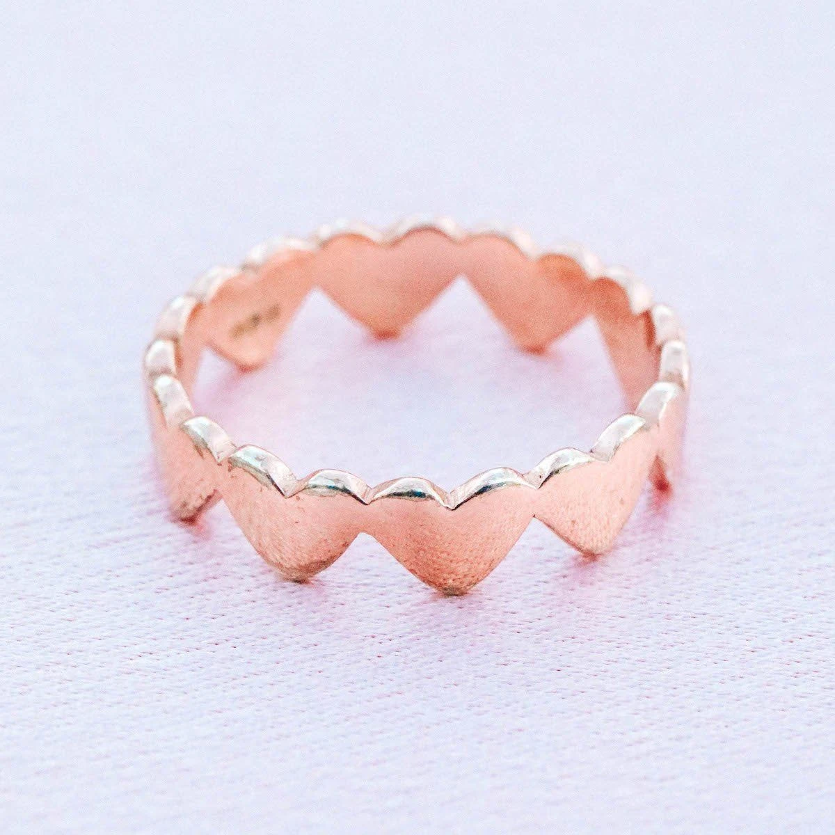 Wild Hearts Band Ring 6 Wild Hearts Band Ring - Image 6