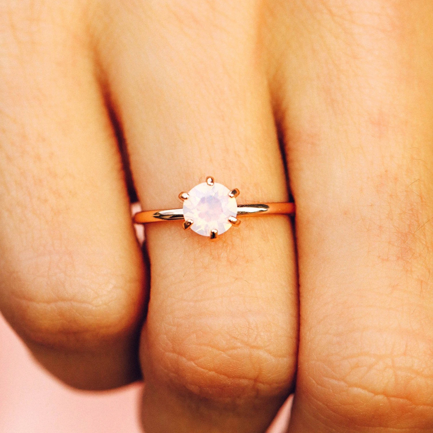 Iridescent Stone Ring 4 Iridescent Stone Ring - Image 4