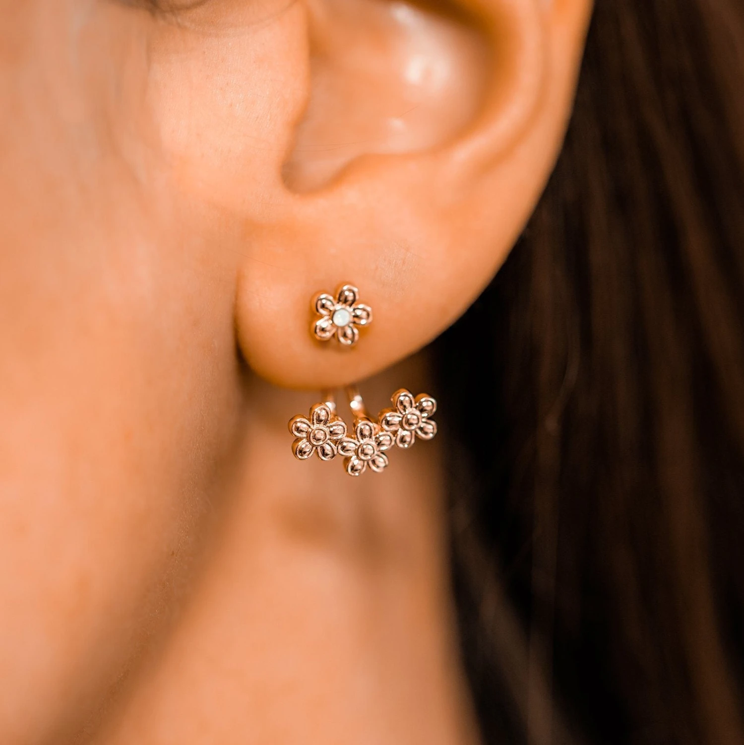 Opal Daisy Ear Jacket 2 Opal Daisy Ear Jacket - Image 2