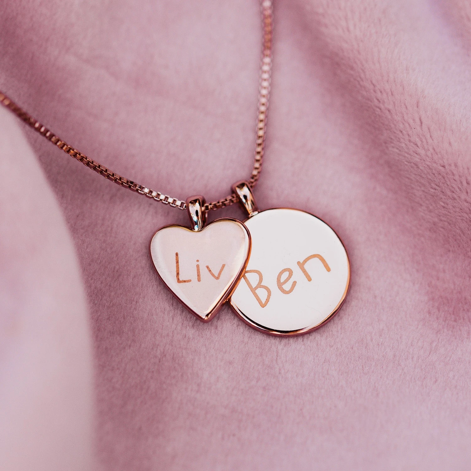 Engravable Layered Pendant 4 Engravable Layered Pendant - Image 4