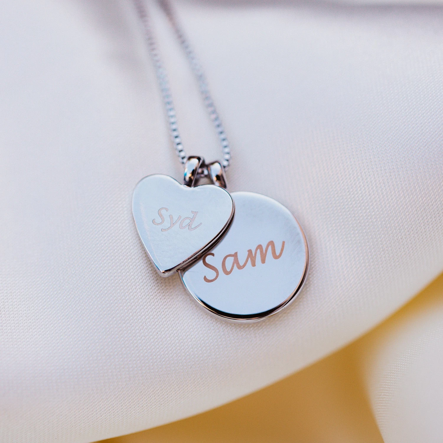 Engravable Layered Pendant 5 Engravable Layered Pendant - Image 5