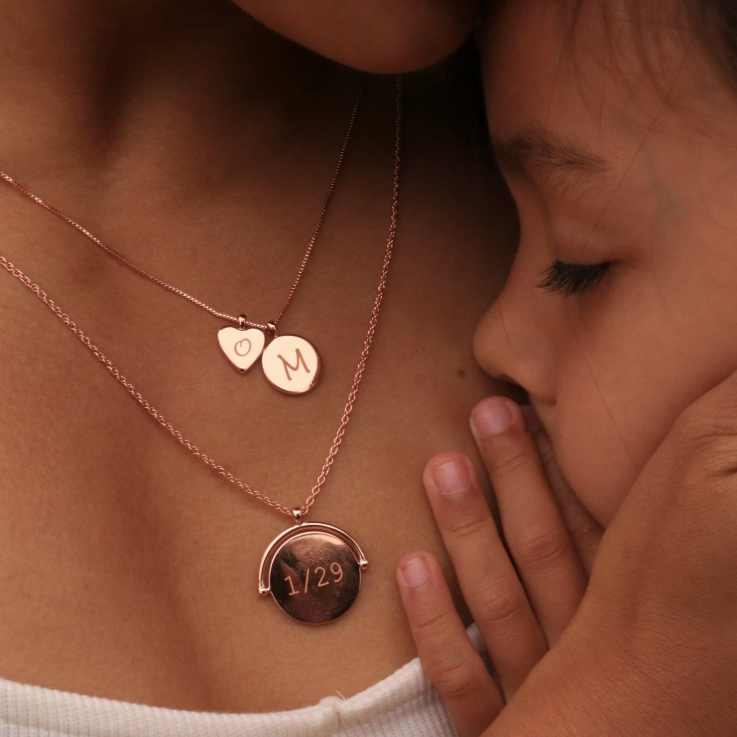 Engravable Layered Pendant 6 Engravable Layered Pendant - Image 6