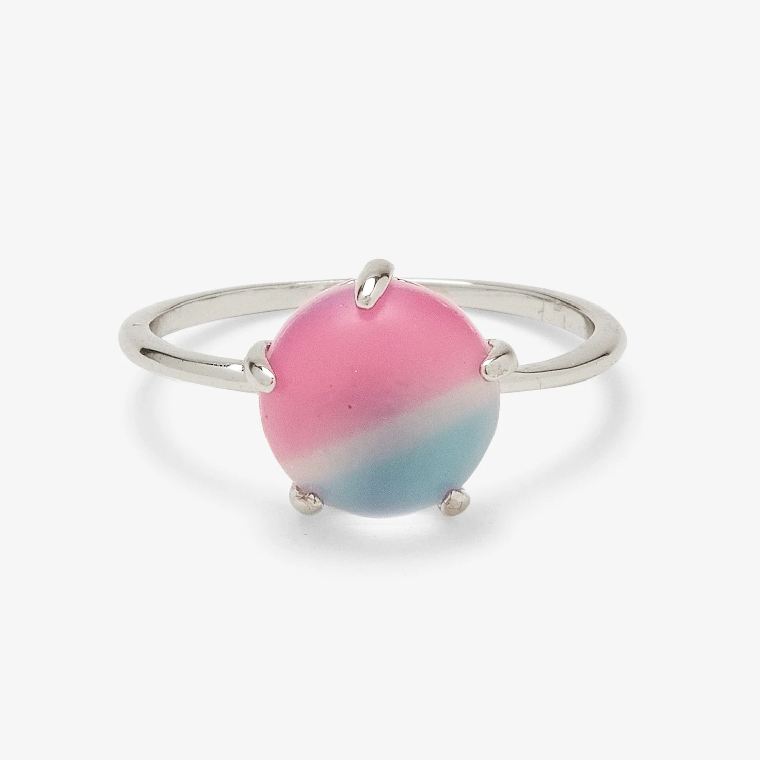 Twilight Frosted Glass Ring 1 Twilight Frosted Glass Ring