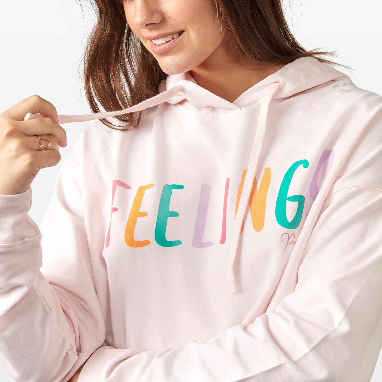 Feelings Crop Hoodie 6 Feelings Crop Hoodie - Image 6