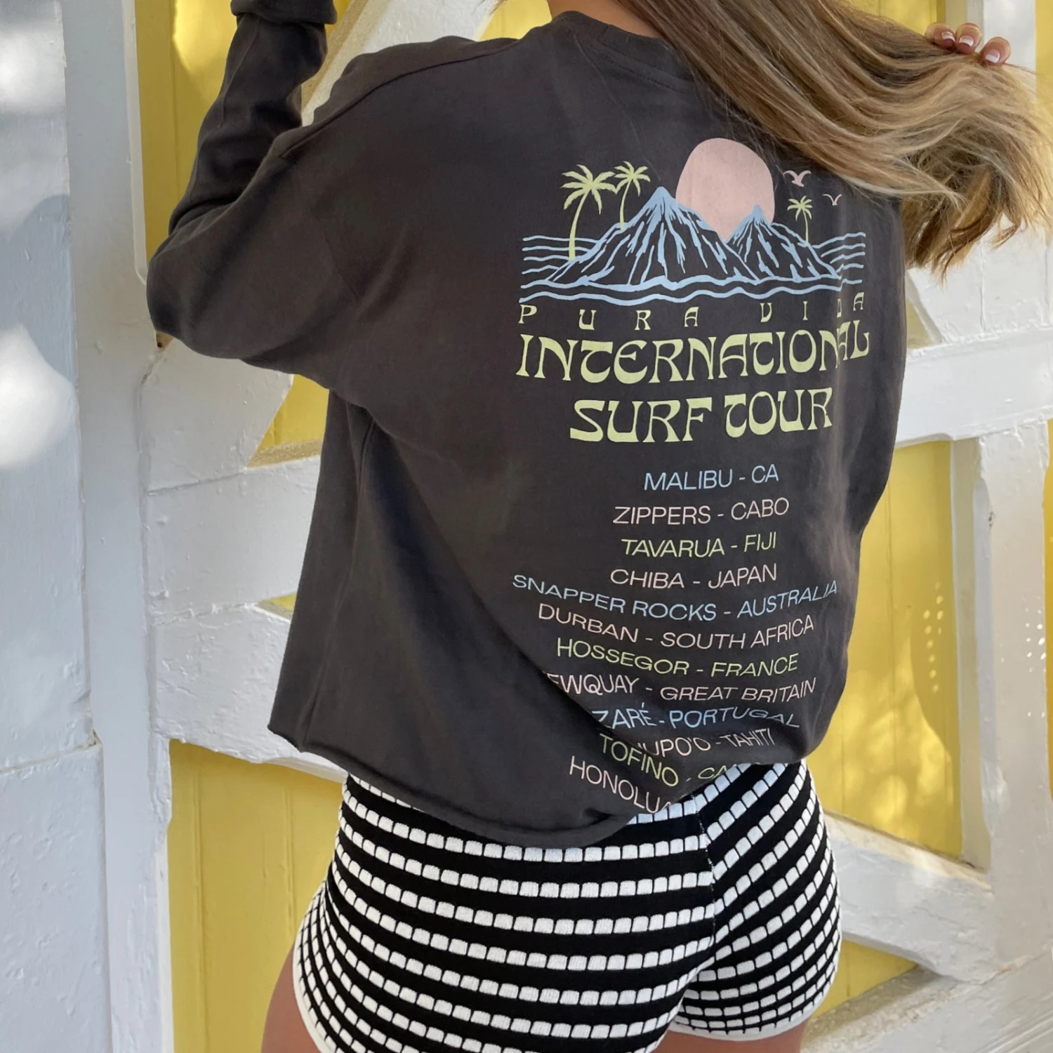 International Surf Tour Long Sleeve Boxy Tee 4 International Surf Tour Long Sleeve Boxy Tee - Image 4