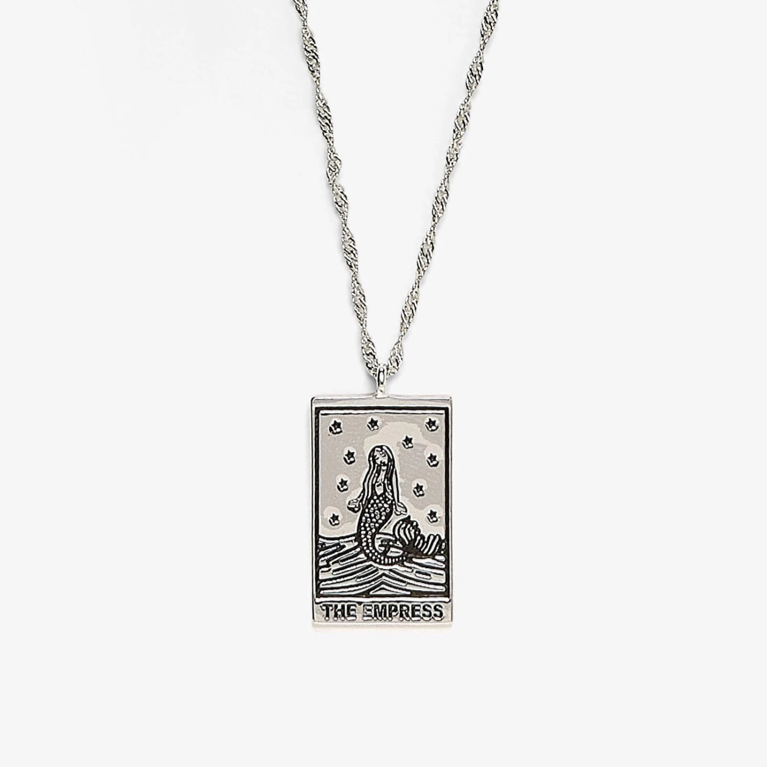 Tarot Card Pendant Necklace 1 Tarot Card Pendant Necklace