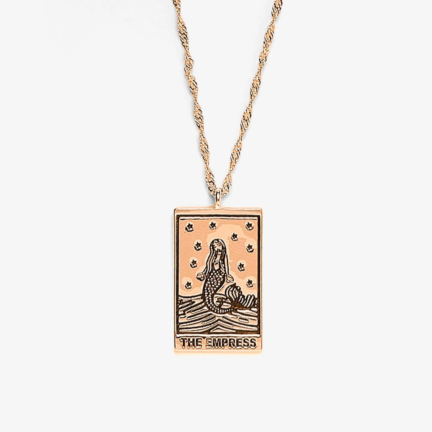 Tarot Card Pendant Necklace 6 Tarot Card Pendant Necklace - Image 6